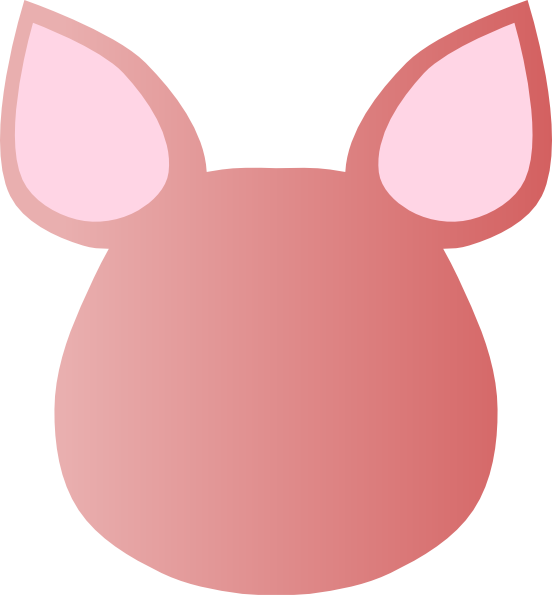 clipart pig face - photo #42