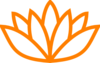 Orange Lotus Flower Picture Clip Art