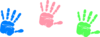 Hand Prints Clip Art