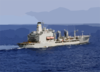 Military Sealift Command Ship Usns John Lenthall (t-ao 189) Steams Away Clip Art