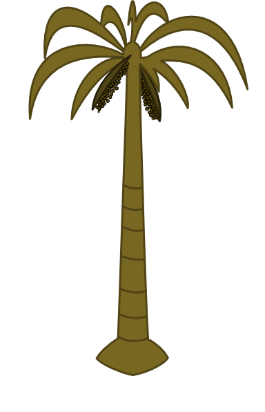 coconut tree clip art - photo #49