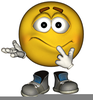 Confused Man Clipart Image