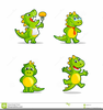 Dragons Mascot Clipart Image