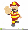 Female Firefighter Clipart Image