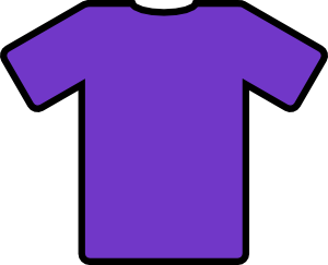 Purple T Shirt Clip Art
