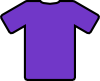 Purple T Shirt Clip Art