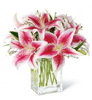 Pink Lilies Bouquet Image