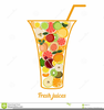 Fruit Smoothie Clipart Image
