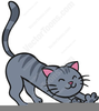 Fat Cat Clipart Image