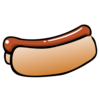 Summer Clipart Hotdog Image