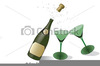 Free Champagne Glass Clipart Image