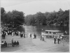 Bronx Lake From New York Zoological Park, 183 D. St. And Southern Blvd., New York City: Boat Landing Image