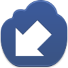 Arrow Bottom Left Icon Image