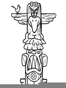 Free Totem Pole Clipart Image