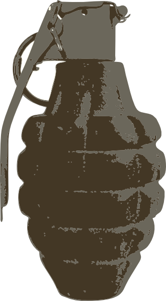 Hand Grenade Clip Art at Clker.com - vector clip art online, royalty