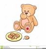 Eating Cookies Clipart Image