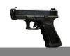Glock Pistol Clipart Image