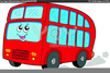 Red Double Decker Bus Clipart Image