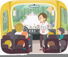 Coming Home Clipart Image