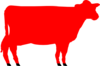 Red Heifer Clip Art