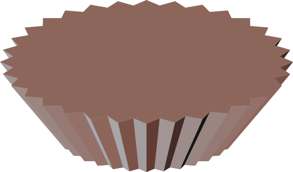 clip art reese's peanut butter cup - photo #1