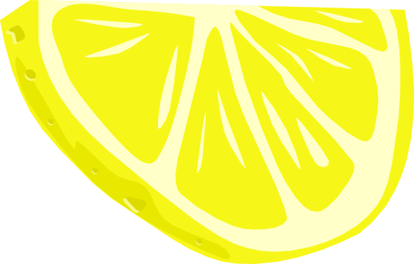 free clip art lemon slice - photo #23