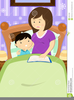 Free Bedtime Story Clipart Image