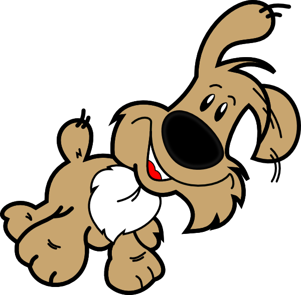 free clipart of cartoon dogs - photo #5