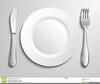 Dinner Setting Clipart Image