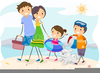 Family Picnic Clipart Image