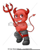 Red Devil Clipart Image