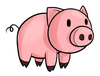 Baby Pigs Clipart Image