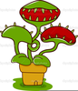 Venus Fly Trap Clipart Image