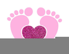 Clipart Of A Baby Footprint Image