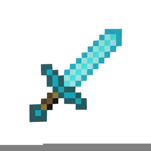 Download Diamond Sword Sword Minecraft Royalty-Free Stock Illustration  Image - Pixabay