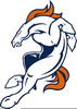 Free Denver Bronco Clipart Image