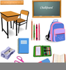 Clipart Of School Things Image