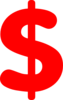 Money Sign R Clip Art