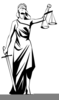 Lady Justice Scales Clipart Image