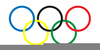 Olympic Triathlon Clipart Image