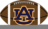 Auburn Football Clipart Image