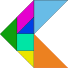 Tangram Puzzle Game Clip Art