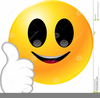 Smiley Thumbs Up Clipart Image