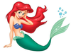 Sebastian Little Mermaid Clipart Image