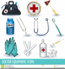 Doctor Equipment Clipart Image