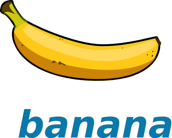 clipart of banana - photo #36