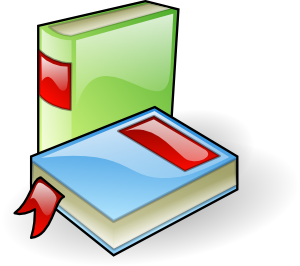 Books-aj.svg Clip Art