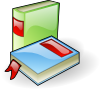 Books-aj.svg Clip Art