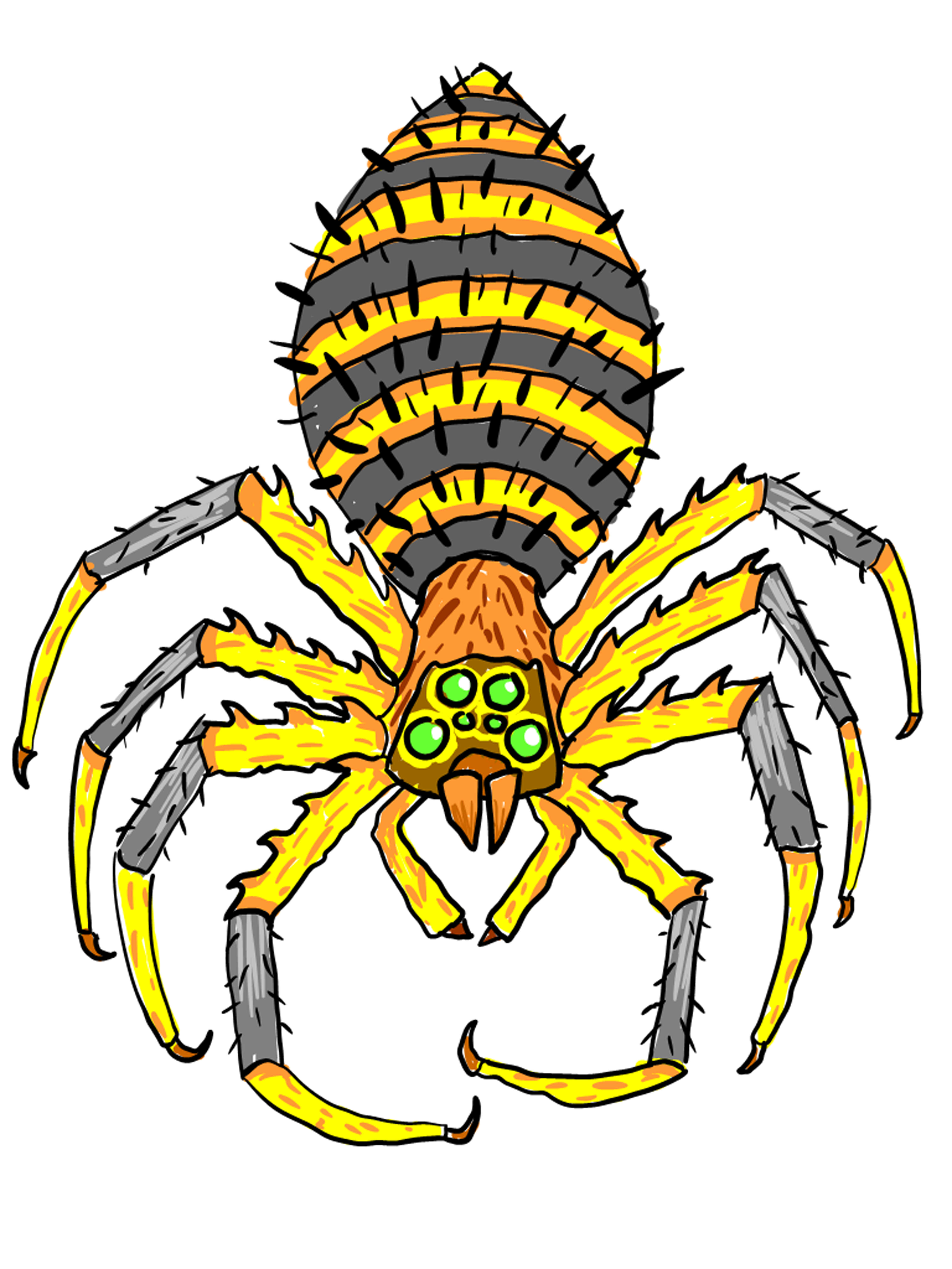 Spider | Free Images at Clker.com - vector clip art online, royalty