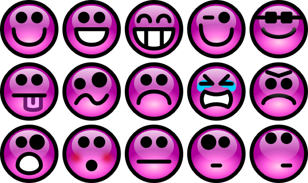 clipart of emotions faces - photo #29